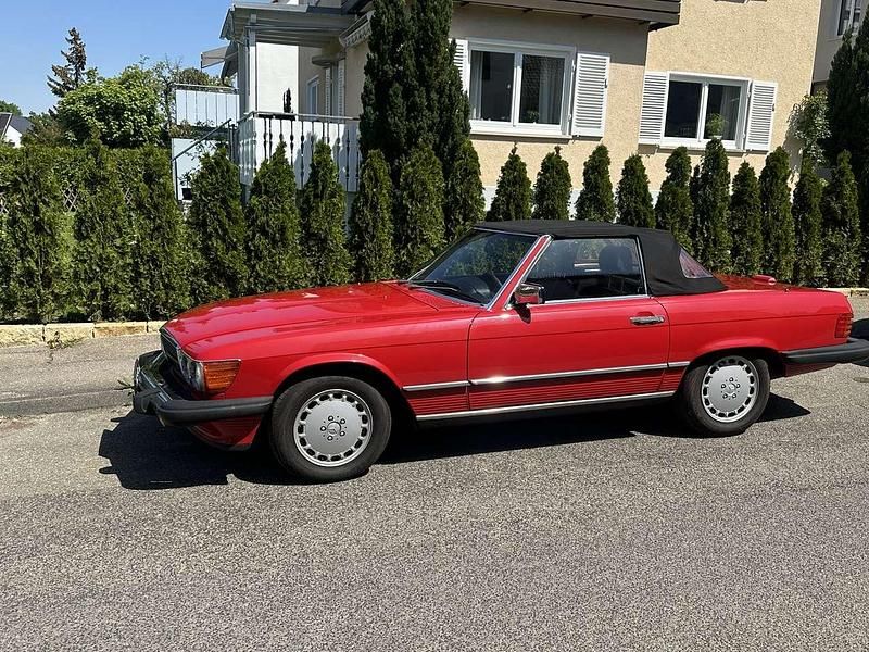 Gebraucht Mercedes 560 231 PS (169 kW) 1988 Rot Cabrio