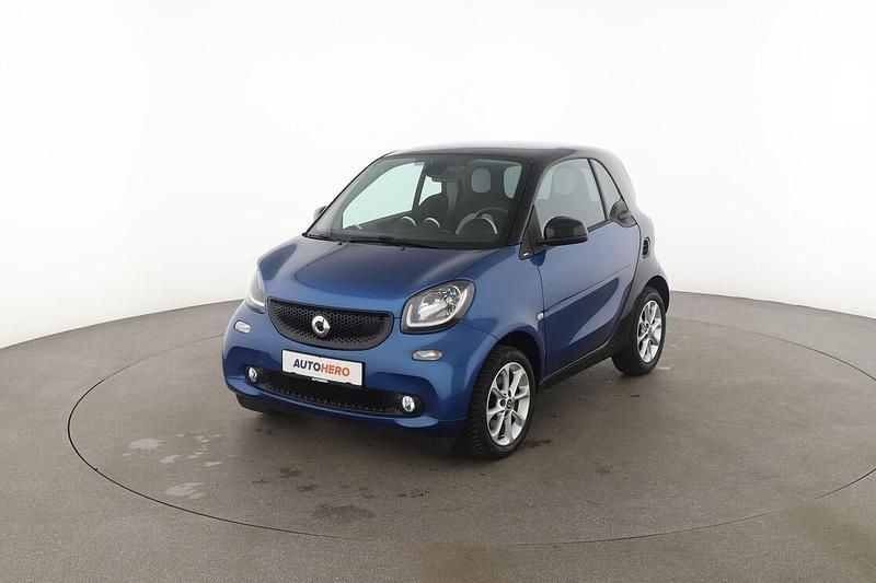 Blau Gebraucht 2015 Smart ForTwo Coupé Passion Kleinwagen | 9.250 € (Guter Preis) - Bild 1/3