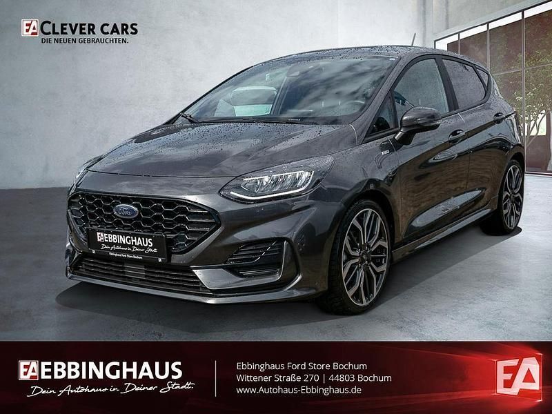 Grau Gebraucht 2023 Ford Fiesta ST-Line X Kleinwagen | 18.499 € (Guter Preis) - Bild 1/4