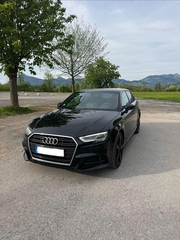 Usata Audi A3 Design 150 CV (110 kW) 2017 Nero Berlina