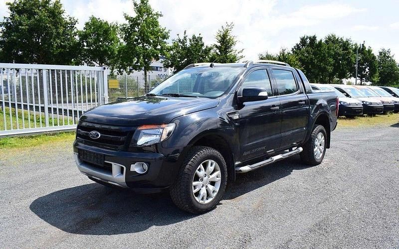 Schwarz Gebraucht 2015 Ford Ranger Wildtrack Abholung | 17.900 € (Superpreis) - Bild 1/4