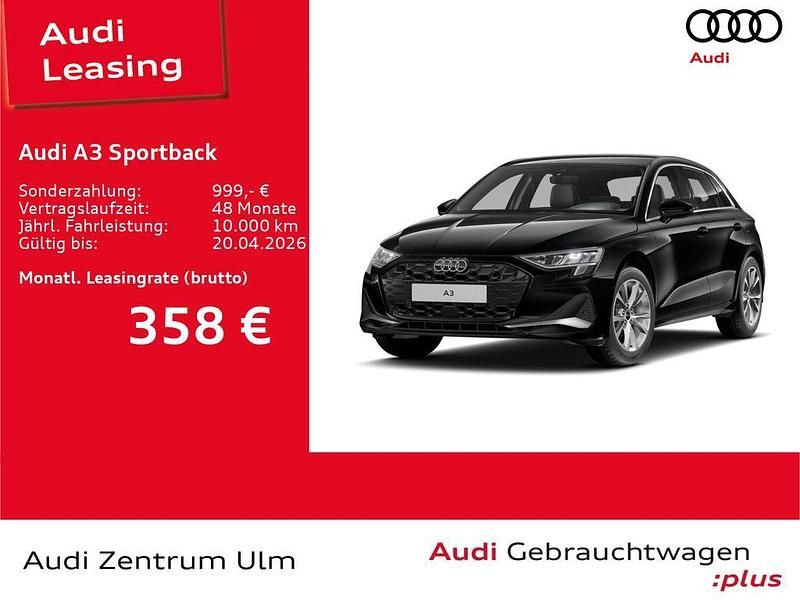 Gebraucht Audi A3 Advanced 150 PS (110 kW) 2025 Mythosschwarz metallic Limousine