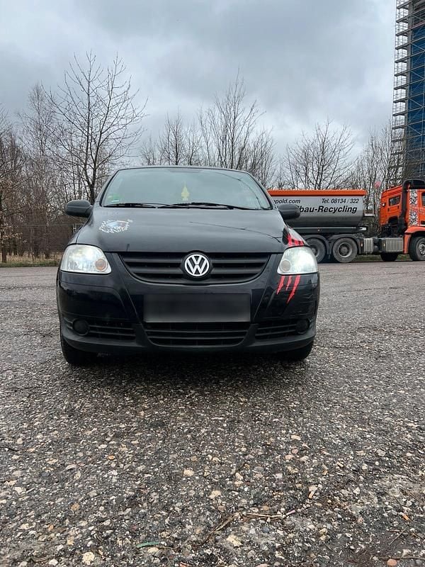 Gebraucht VW Fox 55 PS (40 kW) 2007 Schwarz Kleinwagen