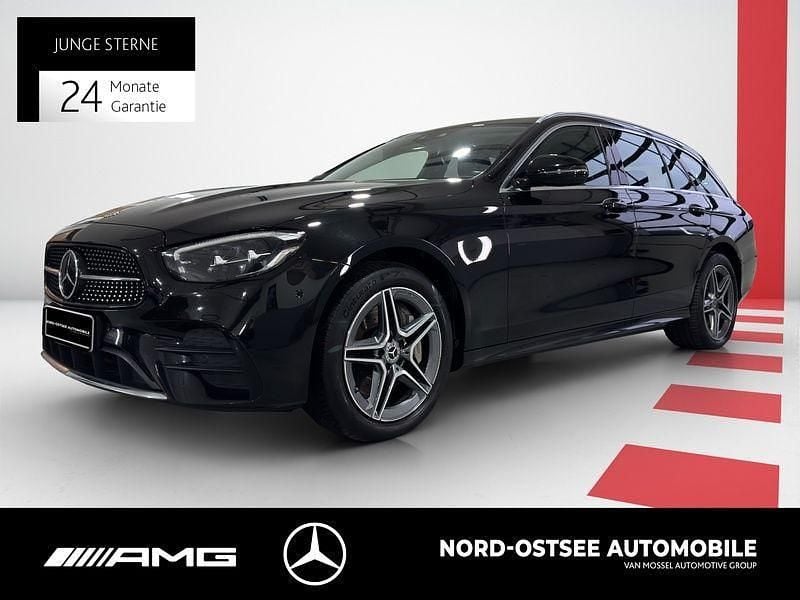 Gebraucht Mercedes E300 AMG 194 PS (142 kW) 2021 Metalliclack obsidianschwarz Kombi