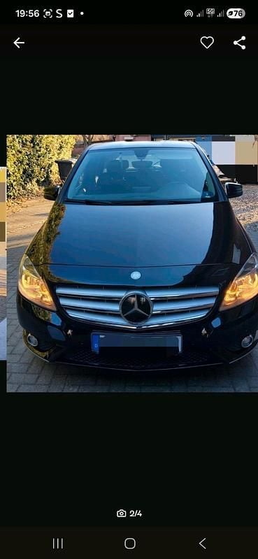 Gebraucht Mercedes B220 170 PS (125 kW) 2014 Schwarz Van / Kleinbus