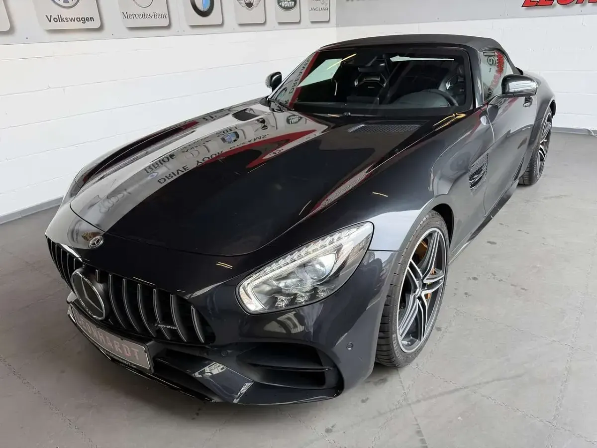 Gebraucht Mercedes AMG GT C AMG 557 PS (409 kW) 2017 Schwarz Cabrio
