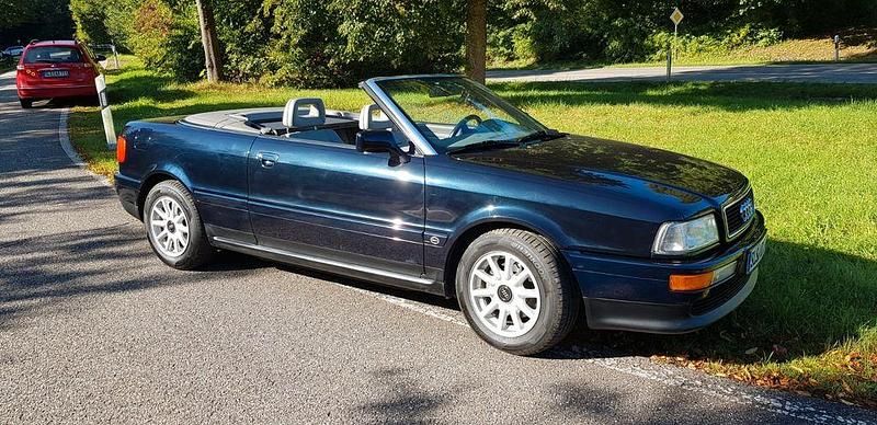 Gebraucht Audi Cabriolet 150 PS (110 kW) 1995 Blau Cabrio