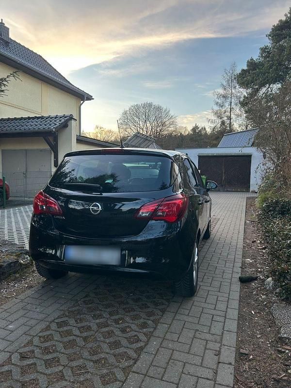 Gebraucht Opel Corsa Edition 90 PS (66 kW) 2017 Schwarz Kleinwagen