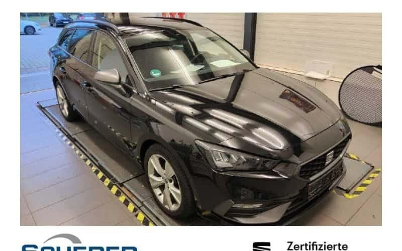Schwarz Gebraucht 2022 Seat Leon ST FR Kombi | 19.980 € (Guter Preis) - Bild 1/4