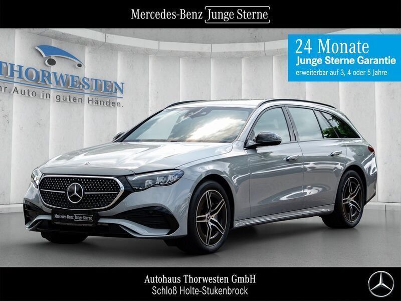Manufaktur alpingrau uni Gebraucht 2024 Mercedes E300 AMG line Kombi | 59.380 € (Etwas zu teuer) - Bild 1/4