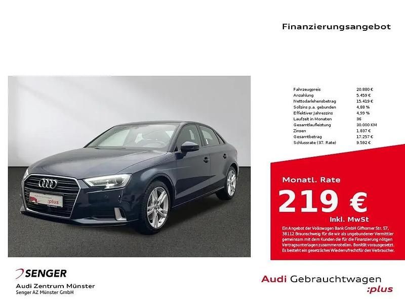 Blau Gebraucht 2020 Audi A3 Sport Limousine | 20.880 € (Superpreis) - Bild 1/1