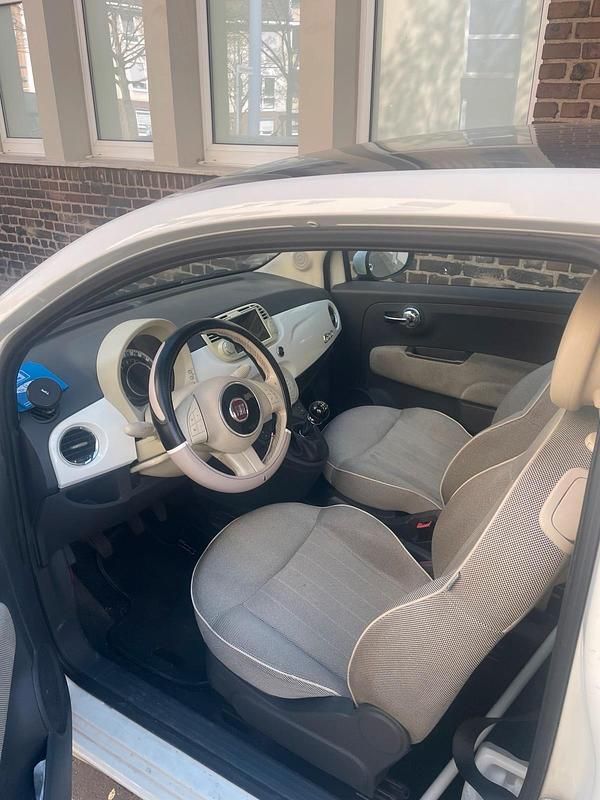 Gebraucht Fiat 500 100 PS (73 kW) 2008 Weiß Kleinwagen