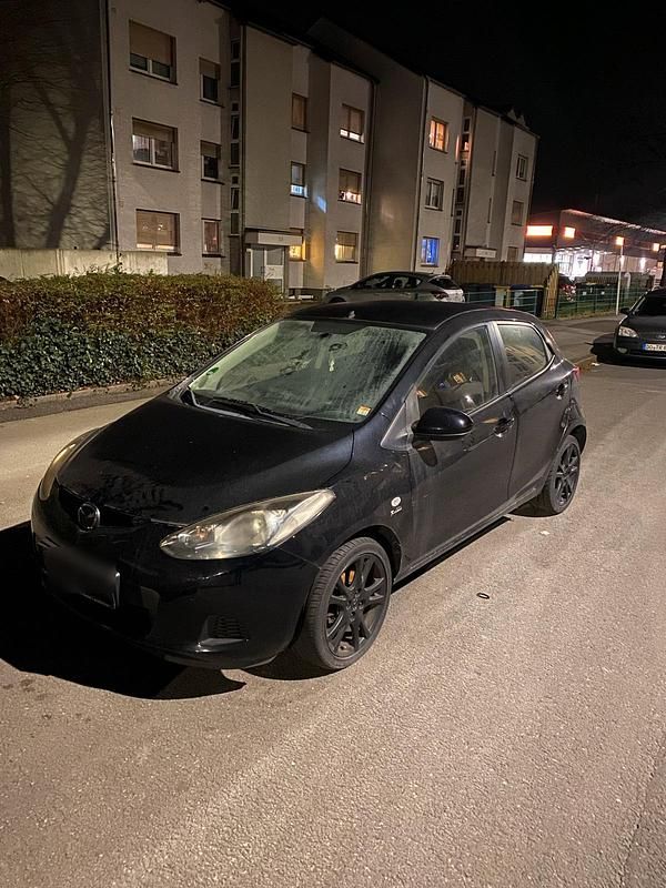 Gebraucht Mazda 2 2010 Schwarz Kleinwagen