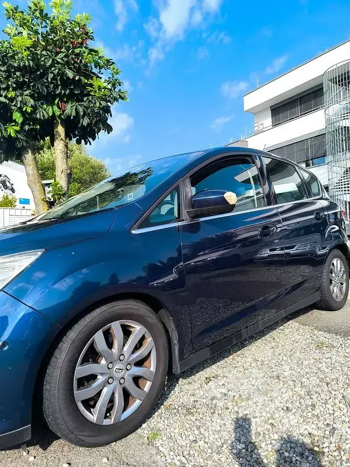 Gebraucht Ford C-MAX Titanium 116 PS (85 kW) 2011 Atlantikblau metallic Van / Kleinbus