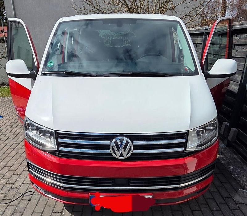 Gebraucht VW Multivan Generation Six 204 PS (150 kW) 2016 Rot Van / Kleinbus