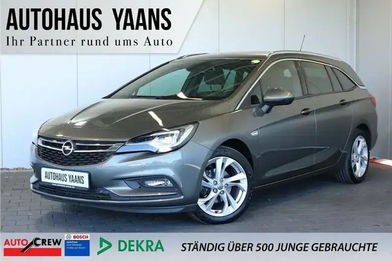 Grau Gebraucht 2018 Opel Astra Dynamic Kombi | 15.950 € (Teuer) - Bild 1/1