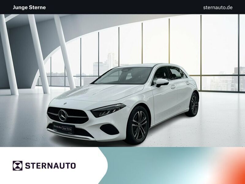 Unilack polarweiß Gebraucht 2024 Mercedes A180 Advanced Limousine | 26.894 € (Guter Preis) - Bild 1/4