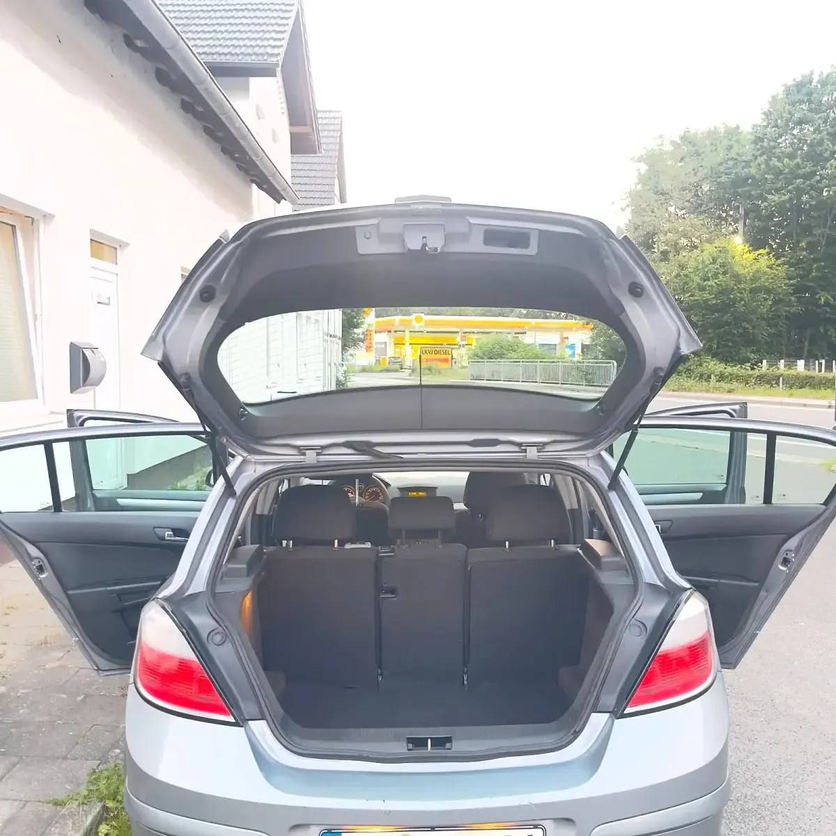 Gebraucht Opel Astra 101 PS (74 kW) 2004 Grau Kleinwagen