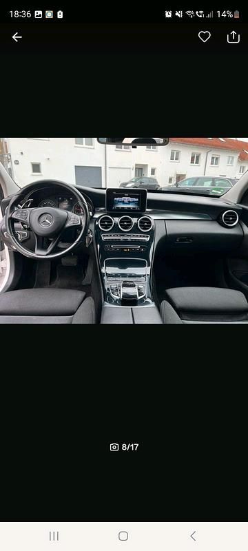 Weiß Gebraucht 2015 Mercedes C250 Kombi | 14.000 € (Superpreis) - Bild 1/4