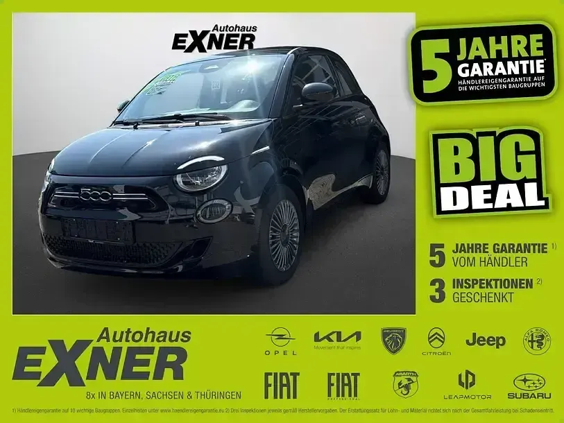Gebraucht Fiat 500e Icon 86 kW (118 PS) 2022 Onyx schwarz Kleinwagen