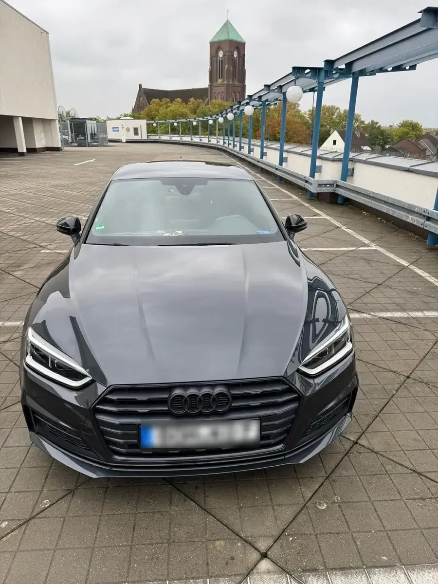 Usata Audi A5 190 CV (139 kW) 2019 Grigio Coupé