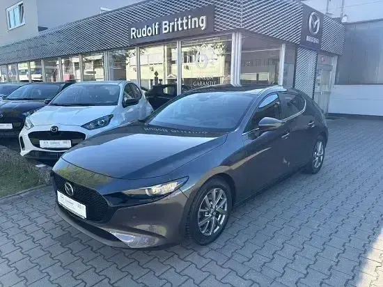 Gebraucht Mazda 3 Selection 122 PS (89 kW) 2020 Machine grey (metallic) Limousine