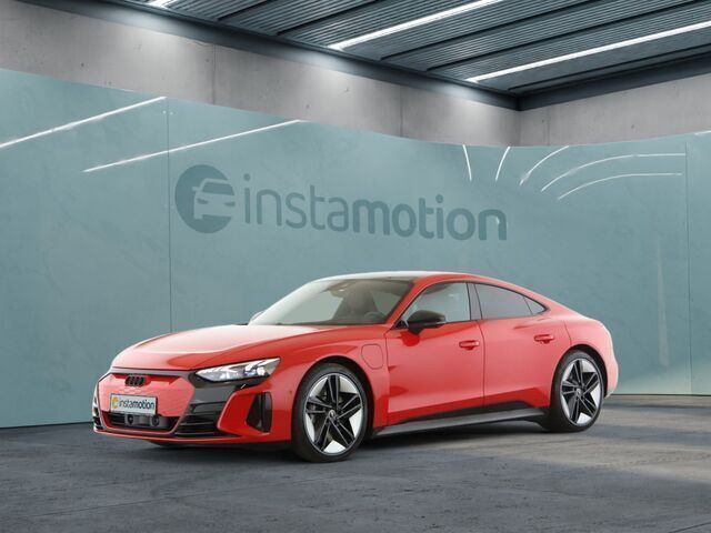 Rot Gebraucht 2023 Audi e-tron GT quattro Sport Limousine | 60.920 € (Superpreis) - Bild 1/2