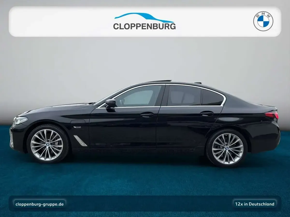 Gebraucht BMW 545e Luxury Line 286 PS (210 kW) 2022 Schwarz Limousine