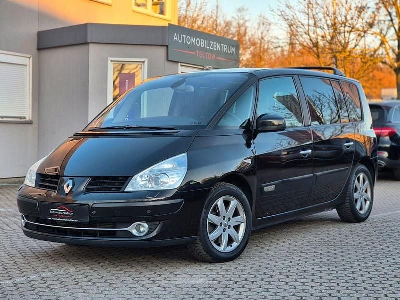Gebraucht Renault Espace 173 PS (127 kW) 2012 Schwarz Van / Kleinbus