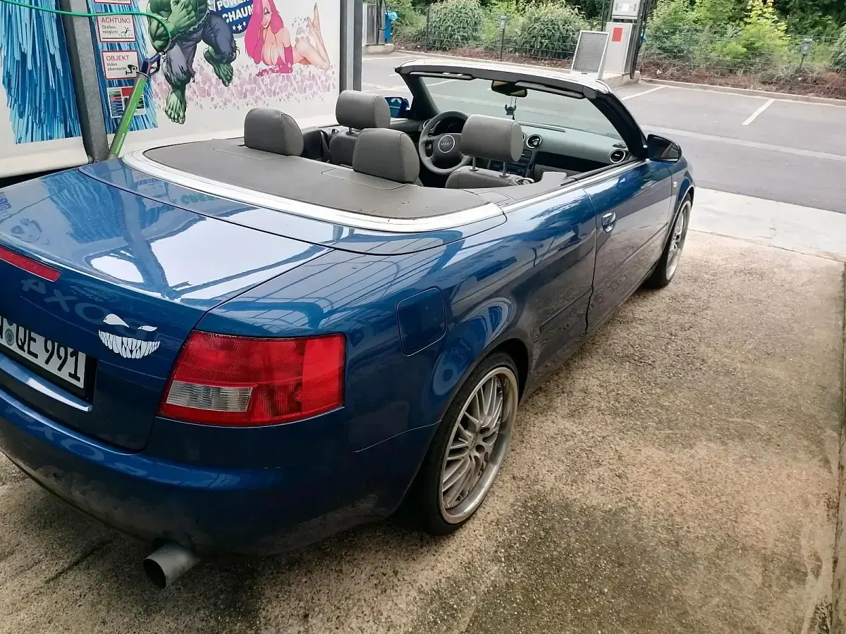Gebraucht Audi A4 Cabriolet 220 PS (161 kW) 2003 Blau Cabrio