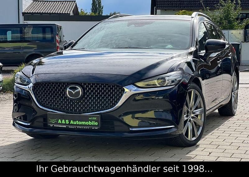 Schwarz Gebraucht 2020 Mazda 6 Sports-Line Kombi | 25.990 € (Fairer Preis) - Bild 1/4