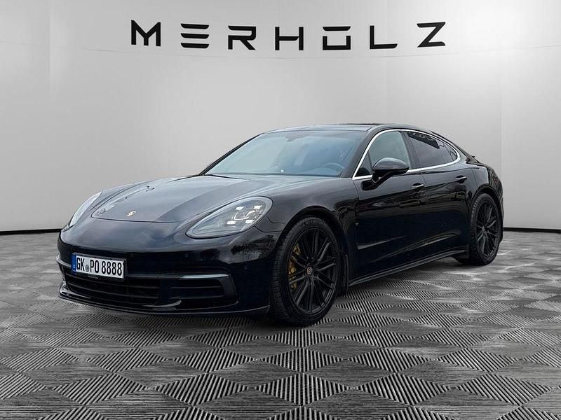 Schwarz Gebraucht 2017 Porsche Panamera Turbo Sport Limousine | 42.990 € - Bild 1/4