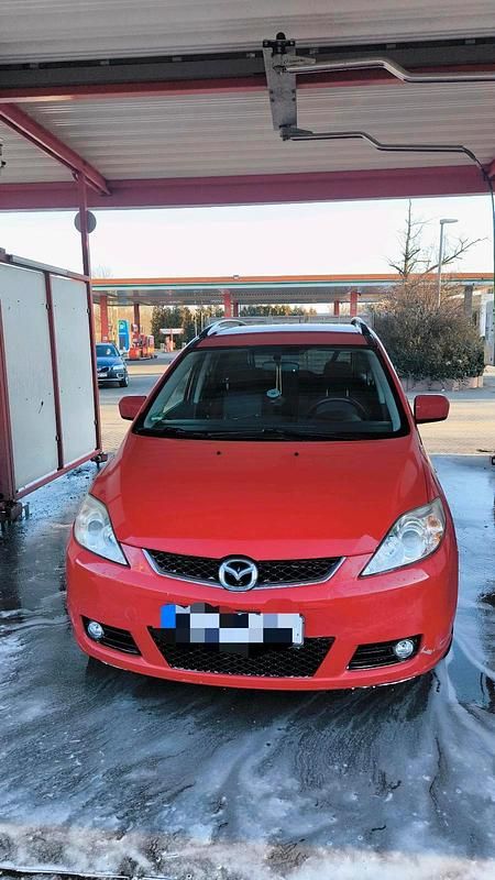 Rot Gebraucht 2007 Mazda 5 Van / Kleinbus | 3.250 € (Fairer Preis) - Bild 1/4