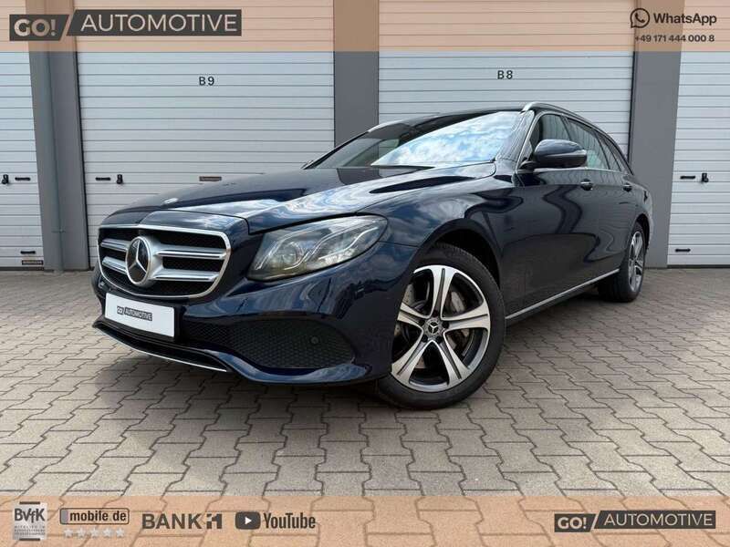 Cavansitblau metalliclack Gebraucht 2017 Mercedes E350 Kombi | 19.970 € (Superpreis) - Bild 1/4