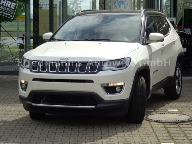 Weiß metallic Gebraucht 2019 Jeep Compass Limited SUV | 26.990 € (Teuer) - Bild 1/4