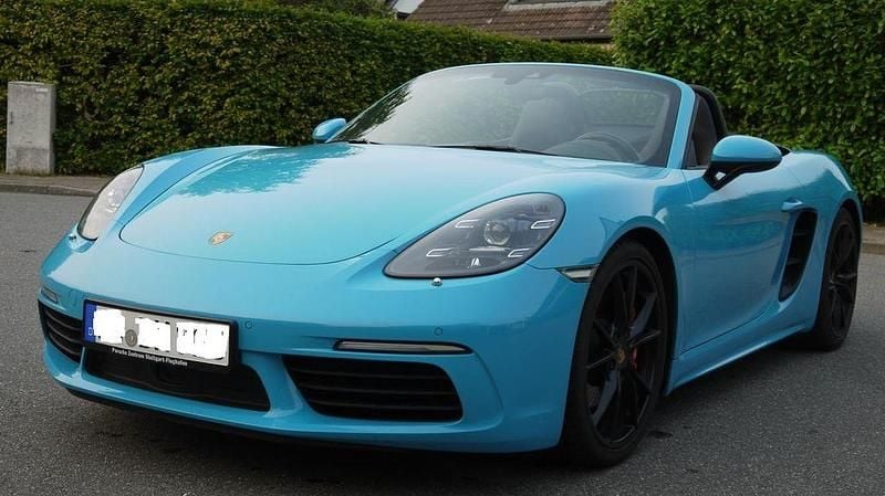 Gebraucht Porsche 718 Boxster S Sport 349 PS (256 kW) 2017 Blau Cabrio