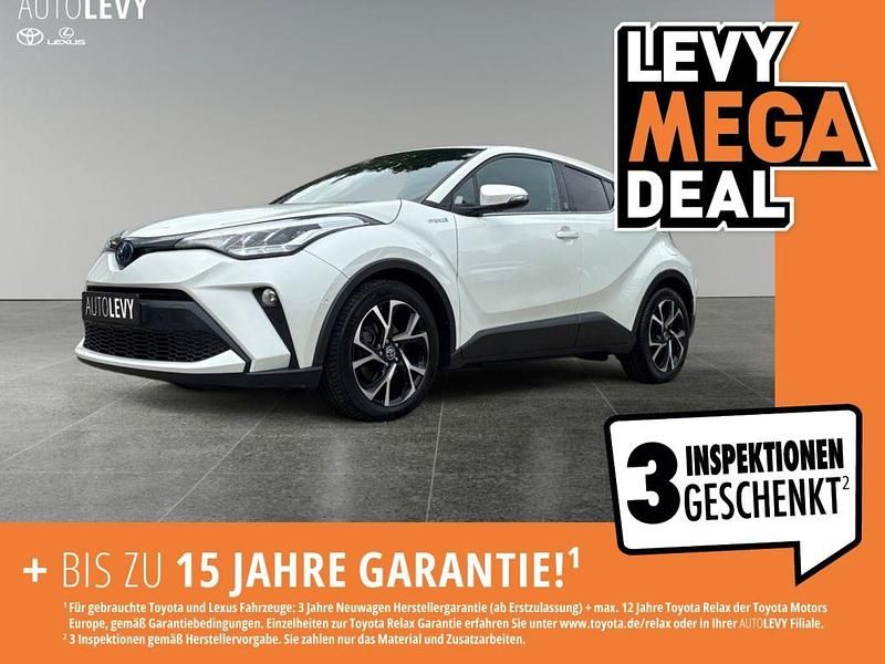 Novaweiß perleffekt Gebraucht 2021 Toyota C-HR Plus SUV | 20.888 € - Bild 1/4