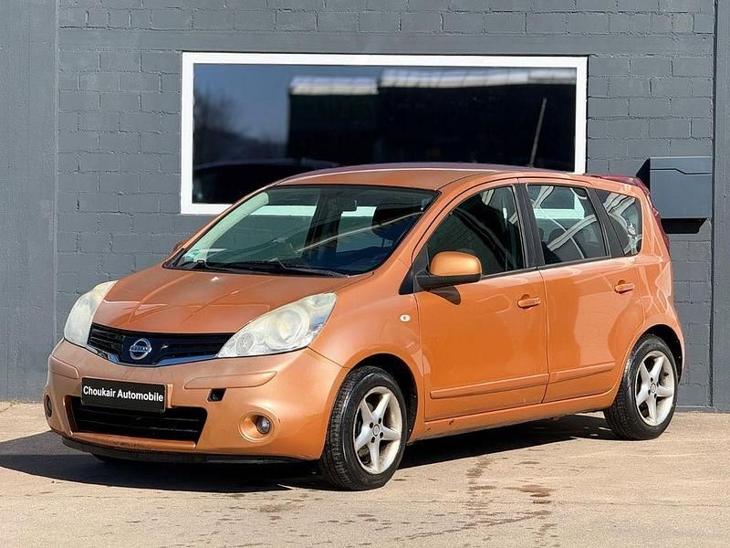 Gebraucht Nissan Note Acenta 88 PS (64 kW) 2010 Orange Kleinwagen