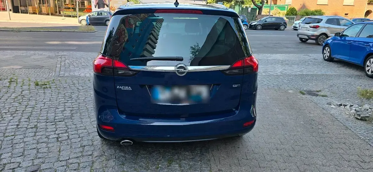 Gebraucht Opel Zafira 140 PS (102 kW) 2016 Blau Van / Kleinbus