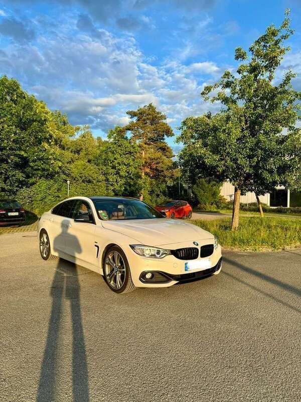 Weiß Gebraucht 2017 BMW 430 Sport Line Coupé | 18.500 € (Fairer Preis) - Bild 1/4