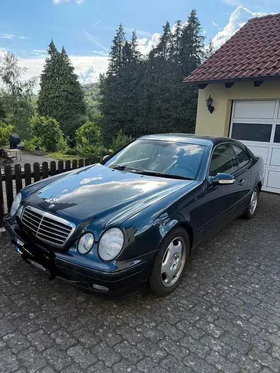 Gebraucht Mercedes CLK200 Elegance 136 PS (100 kW) 2000 Blau Coupé