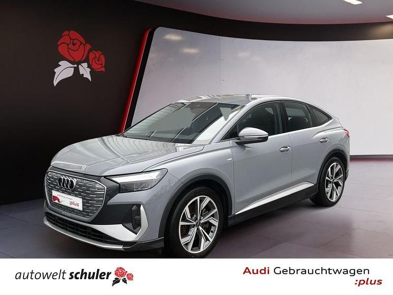 Kieselgrau Gebraucht 2022 Audi Q4 Sportback e-tron Comfort SUV | 32.190 € (Teuer) - Bild 1/4