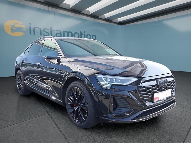 Schwarz Gebraucht 2023 Audi Q8 e-tron S-Line SUV | 60.799 € (Fairer Preis) - Bild 1/4