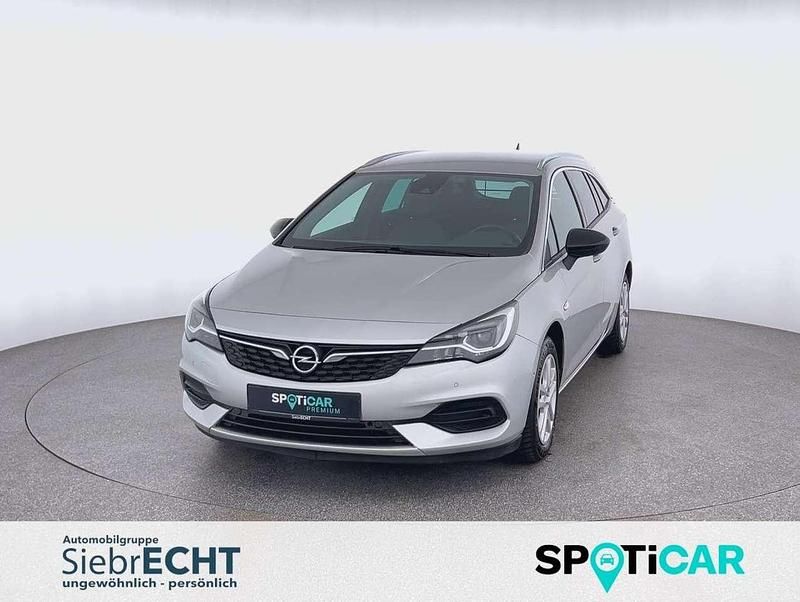 Silber Gebraucht 2022 Opel Astra Elegance Kombi | 15.970 € (Guter Preis) - Bild 1/4