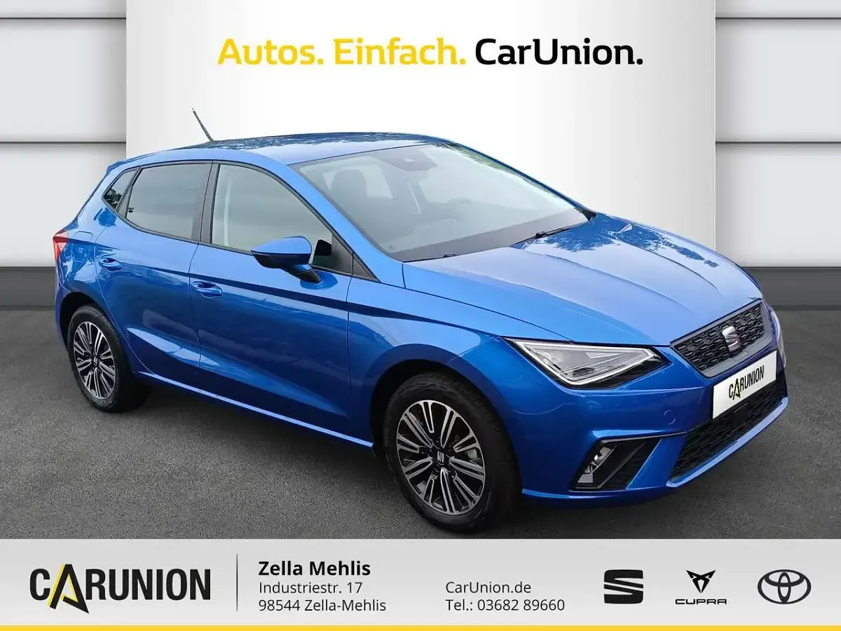 Gebraucht Seat Ibiza Style 116 PS (85 kW) 2024 Sapphire blau metall Limousine
