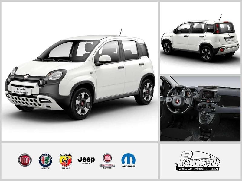 Gelato weiss Gebraucht 2023 Fiat Panda Cross Cross Kleinwagen | 15.490 € (Etwas zu teuer) - Bild 1/4