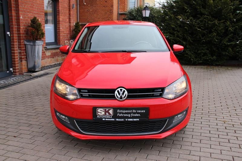 Gebraucht VW Polo Life 105 PS (77 kW) 2014 Rot Kleinwagen