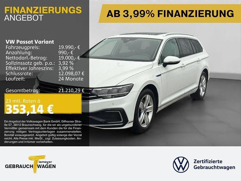 Gebraucht VW Passat GTE 218 PS (160 kW) 2021 Weiß Kombi
