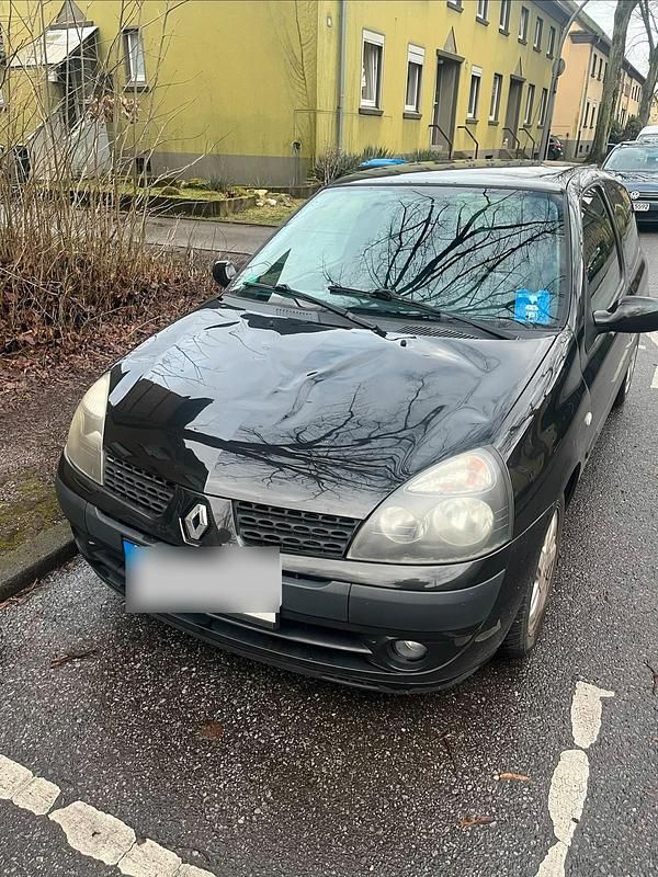 Gebraucht Renault Clio II 75 PS (55 kW) 2003 Schwarz Kleinwagen