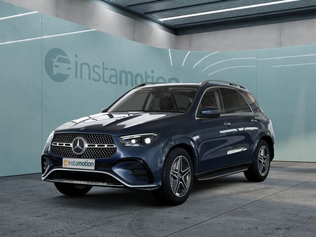 Blau Gebraucht 2024 Mercedes GLE450 AMG AMG SUV | 91.425 € (Teuer) - Bild 1/2